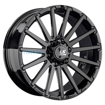 LS Forged 8x20/6x114,3 ET46 D67,1 LS FG32 BK (конус, Колпак+лого)