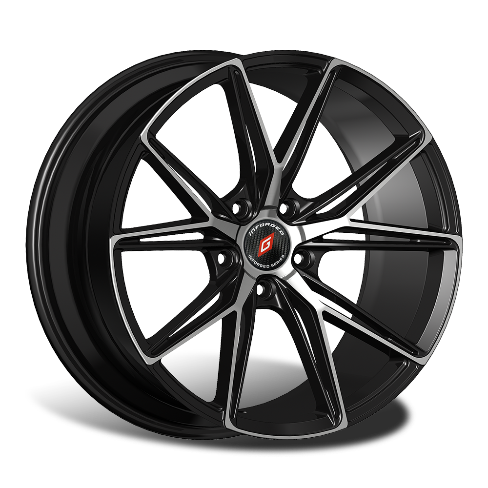 Диск INFORGED IFG49 8х18 5/108 ET45 D63,3 Black Machined