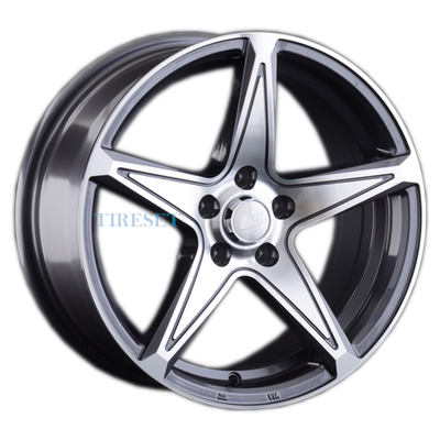 Диски LS 7x16/5x100 ET38 D57,1 852 GMF (конус) на tireset.ru