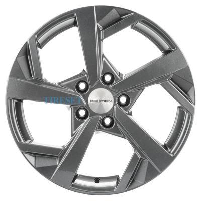 Khomen Wheels 7x17/5x114,3 ET45 D66,1 KHW1712 (Teana/X-Trail) Gray