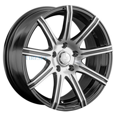 Диски LS 8x17/5x114,3 ET35 D67,1 1322 BKF (конус) на tireset.ru