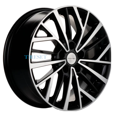 Khomen Wheels 7x17/5x114,3 ET48,5 D67,1 KHW1717 (Sportage) Black-FP