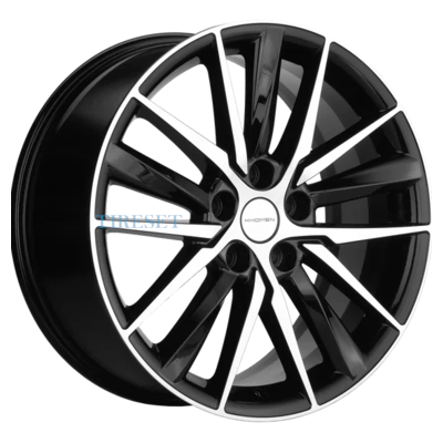 Диски Khomen Wheels 8x18/5x114,3 ET40 D64,1 KHW1807 (Haval F7/F7x) Black-FP на tireset.ru