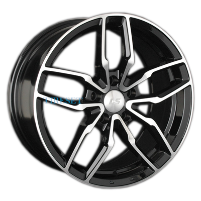 Диски LS 7,5x17/5x114,3 ET40 D73,1 790 BKF (конус, Колпак+лого) на tireset.ru