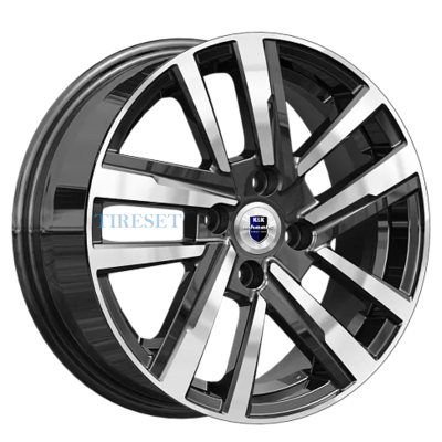Диски KиK 6x15/4x98 ET30 D58,5 Хант (КС103) Алмаз черный на tireset.ru