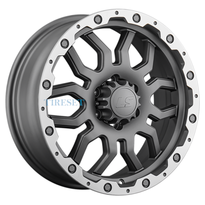 LS 7,5x17/6x114,3 ET40 D66,1 1285 MGML (конус, Колпак+лого)