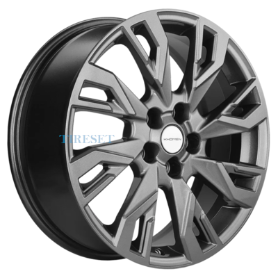 Khomen Wheels 7x18/5x114,3 ET53 D54,1 KHW1809 (Geely Coolray) Gray
