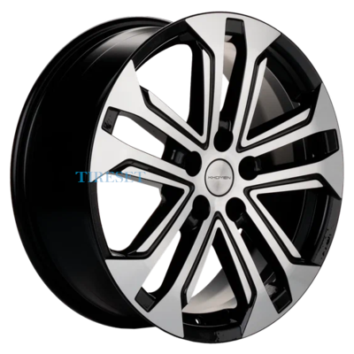 Khomen Wheels 7x18/5x114,3 ET45 D60,1 KHW1803 (CS75) Black-FP