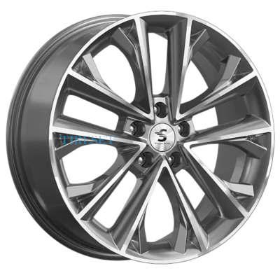 Premium Series 7x18/5x108 ET47 D60,1 КР012 (Tiggo 8 Pro) Diamond Gloss Graphite