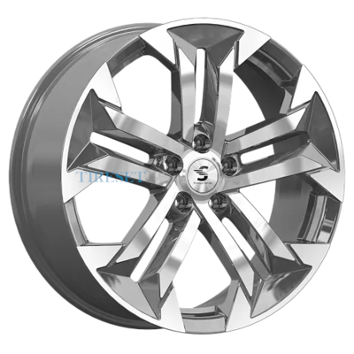 Premium Series 7,5x19/5x114,3 ET51 D67,1 КР015 (Sportage/Tucson) Diamond Gloss Graphite