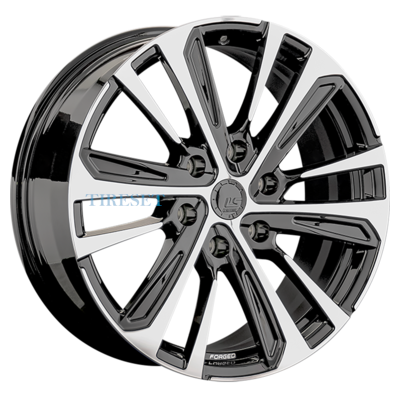 LS Forged 8,5x19/6x139,7 ET20 D106,1 LS FG19 BKF (конус, C570)