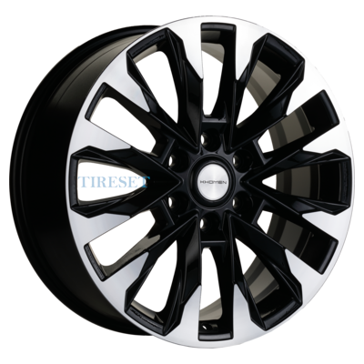 Диски Khomen Wheels 8x20/6x139,7 ET38 D67,1 KHW2010 (Pajero IV) Black-FP на tireset.ru