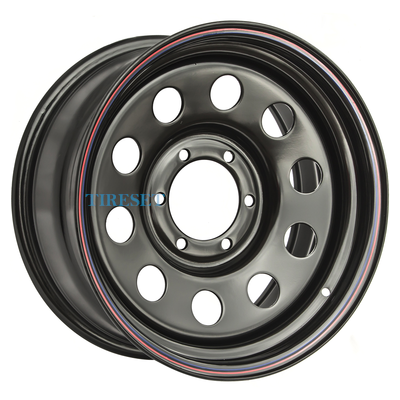 Диски Off-Road Wheels 8x17/6x114,3 ET0 D66 Ниссан Навара D40 3.0TD черный на tireset.ru