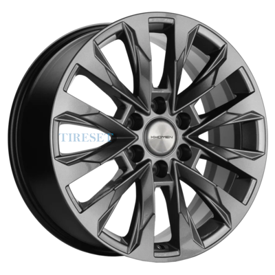 Khomen Wheels 8x20/6x139,7 ET60 D95,10 KHW2010 (LC 300) Gray