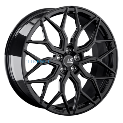 LS Forged 10,5x21/5x112 ET43 D66,6 LS FG13 BK (конус, C570)