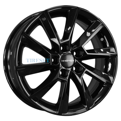 Диски Khomen Wheels 6x15/5x100 ET40 D57,1 KHW1507 (Polo) Black на tireset.ru