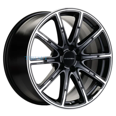 Khomen Wheels 7x18/5x114,3 ET51 D67,1 KHW1816 (Hyundai Tucson) Black-FP