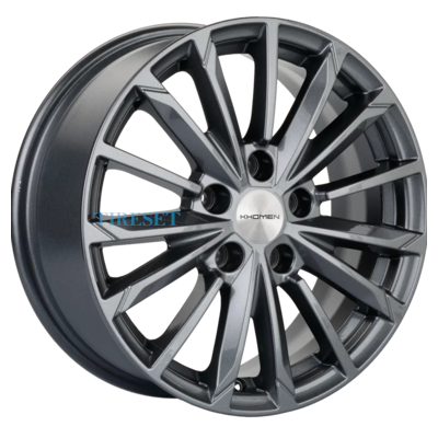 Диски Khomen Wheels 6,5x16/5x114,3 ET47 D67,1 KHW1611 (Optima/Soul) Gray на tireset.ru