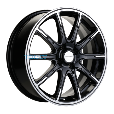 Khomen Wheels 6,5x17/4x100 ET50 D60,1 KHW1707 (Lada Vesta) Black-FP