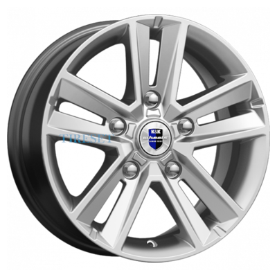 KиK 6,5x16/5x139,7 ET40 D98 Арена (КС864) Сильвер SK