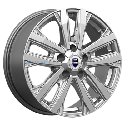 KиK 8x18/5x130 ET43 D84,1 Мичиган (КС1107) Дарк платинум