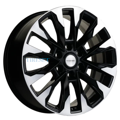 Khomen Wheels 8x20/6x139,7 ET-28 D78,1 KHW2010 (Chevrolet Tahoe) Black-FP