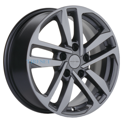 Диски Khomen Wheels 6,5x16/5x114,3 ET43 D67,1 KHW1612 (Seltos) Gray на tireset.ru