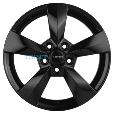 Khomen Wheels 6x15/5x100 ET40 D57,1 KHW1504 (Polo) Black