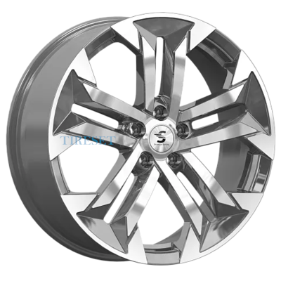 Premium Series 7,5x19/5x114,3 ET40 D66,6 КР015 (Haval Dargo) Diamond Gloss Graphite