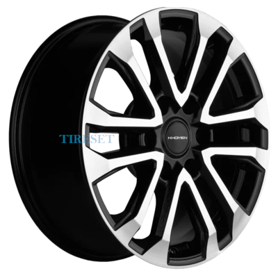 Диски Khomen Wheels 7,5x18/6x139,7 ET42 D75,1 KHW1805 (Haval H9) Black-FP на tireset.ru