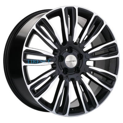 Khomen Wheels 8,5x20/5x120 ET30 D66,1 KHW2004 (Voyah FREE) Black-FP