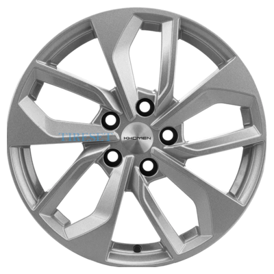 Khomen Wheels 7x17/5x114,3 ET45 D60,1 KHW1703 (Camry) F-Silver