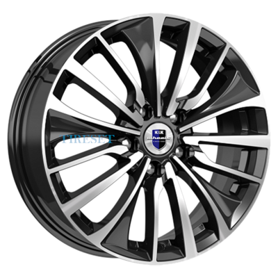 KиK 6,5x17/5x112 ET39 D66,6 Flanker (КС1097) Алмаз черный