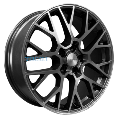 Khomen Wheels 7x18/5x114,3 ET40 D66,1 KHW1818 (Nissan Qashqai) Gray-FP