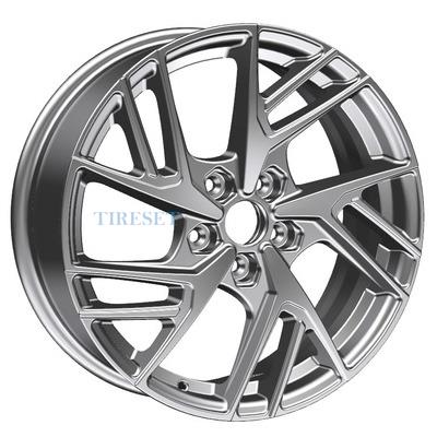 Диски Khomen Wheels 6,5x17/5x114,3 ET45 D54,1 KHW1722 (Coolray) F-Silver на tireset.ru