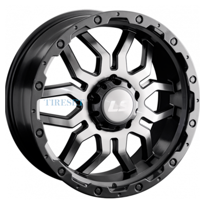 LS 7,5x17/6x114,3 ET30 D67,1 1285 GMF (конус, Колпак+лого)