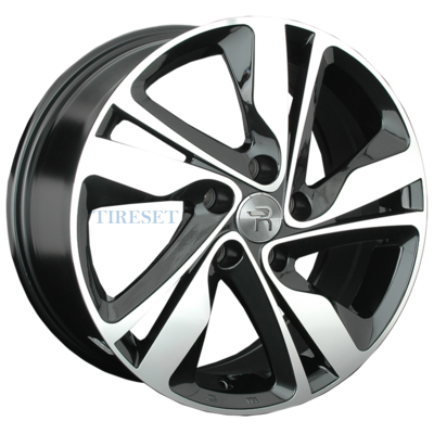 Replay 7x17/5x114,3 ET53 D67,1 HND157 BKF (конус, C570)