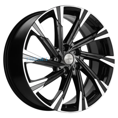 Khomen Wheels 7,5x19/5x108 ET46 D63,4 KHW1901 (Tugella) Black-FP
