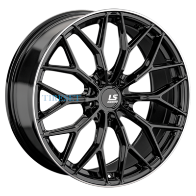 LS FlowForming 8x18/5x108 ET45 D63,4 RC69 BKL (конус)