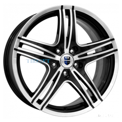 KиK 8x18/5x120 ET32 D60,1 Омаха (КС569) Алмаз черный