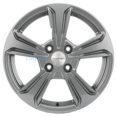 Диски Khomen Wheels 6x15/4x100 ET46 D54,1 KHW1502 (Solaris II) Gray на tireset.ru