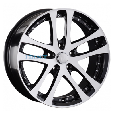 LS 7,5x17/5x114,3 ET35 D73,1 919 BKF (конус)
