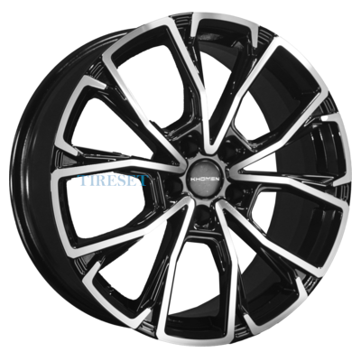 Khomen Wheels 7,5x19/5x108 ET33 D60,1 KHW1907 (OMODA C5) Black-FP