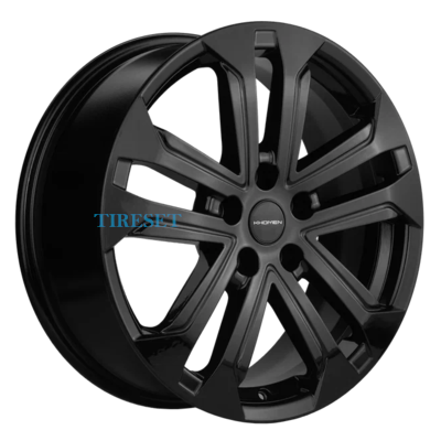Диски Khomen Wheels 7x18/5x114,3 ET50 D54,1 KHW1803 (Coolray) Black на tireset.ru