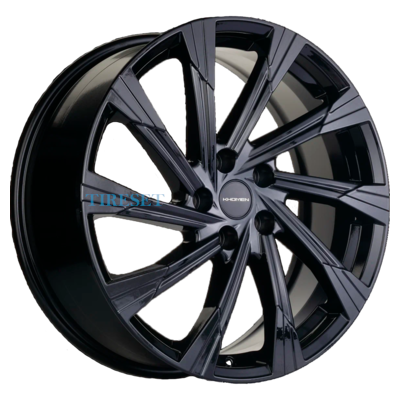 Khomen Wheels 7,5x19/5x108 ET47 D60,1 KHW1901 (Chery Tiggo 8) Black