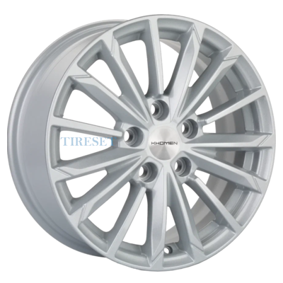 Диски Khomen Wheels 6,5x16/5x114,3 ET45 D60,1 KHW1611 (Corolla) F-Silver на tireset.ru