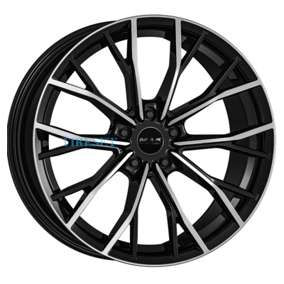MAK 8x18/5x112 ET54 D66,6 Mark Black mirror