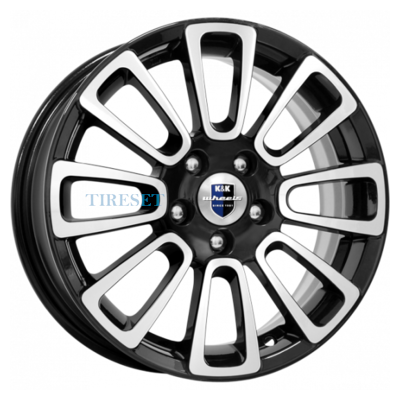 KиK 6x15/4x100 ET45 D56,6 Неман-оригинал (КС717) Алмаз черный