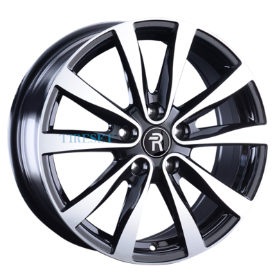 Replay 7x17/5x114,3 ET48,5 D67,1 KI296 BKF (конус, C570)