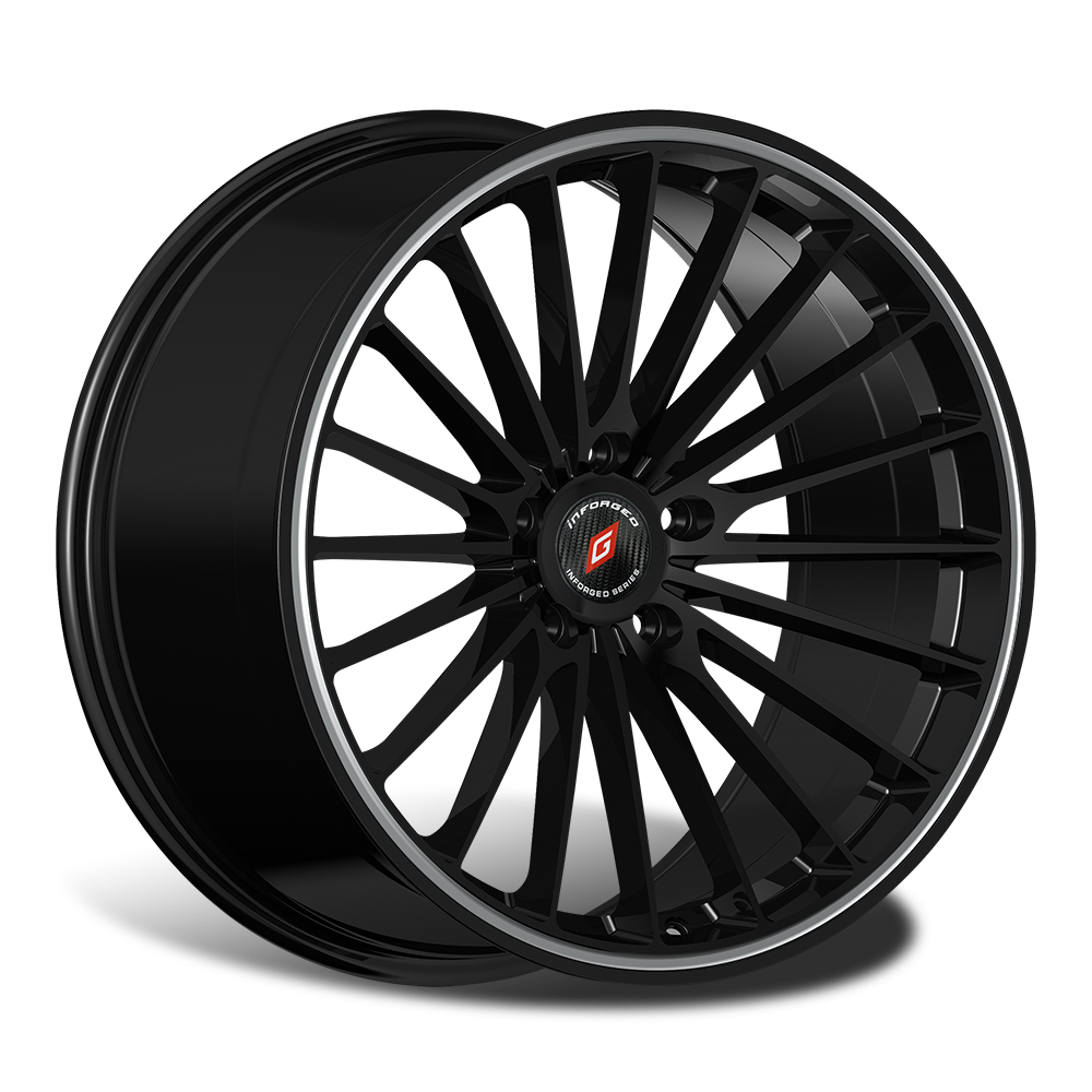 Диск INFORGED IFG36 8х18 5/114,3 ET45 D67,1 Matt Black Undercut Lip